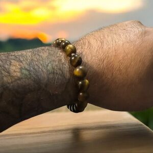 Tiger eye men’s bracelet